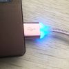 Hot sale led light usb cable for mobile phone charger