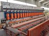 Automatic steel plastic geogrid production line