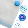 Travel Space Saver Vacuum Clothes Compression Storage Bag PA+PE