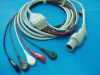 5 leads ECG cable