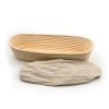 Oblong Banneton Basket, Proofing basket, rattan banneton basket