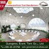 beautiful steel structure white PVC geodesic dome tent for holiday