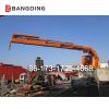 electric hydraulic offshore knuckle telescopic boom ship deck marine crane