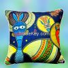 art cushion cover