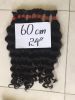 bulk double drawn hair - wavy 75cm 