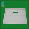 biodegradable bagasse pulp molded phone paper tray pacakging