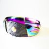 Bracelet Makuti by AVEVA in titanium, carbon fiber and genuine leather