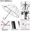 RST high quality dome shape big transparent umbrella promotional umbre