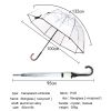 RST high quality dome shape big transparent umbrella promotional umbre