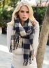 Soft Winter Warm Large Plaid Checked Pashmina Scarf Shawl Wraps Manufacturer