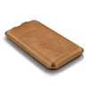 Genuine leather power bank 10000mah portable mobile battery charger