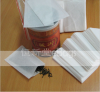 Heat-sealable Empty Filter Paper Bags Powder Spices Herbs Storage Bags Teabags 2.4x4.3&quot; (62 x 108mm)