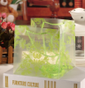 Square Transparent Flower Wrapping Flower Packaging Plastic PP PVC Gift Shopping Bag