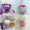 Clear Transprent PP Plastic PVC Flower Packaging Wrapping Gift Bag for Florist Supplies