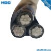 3 core aluminum abc aerial bundle cable Triplex service drop cable