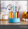 2018 new design colorful kitchen utensils 6pcs set