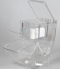 Acrylic Display Candy Dispenser Box/bin/container for Supermarket