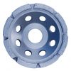 SIVER  BRAZED  SINGLE(double)  ROW GRINDING CUP  WHEEL