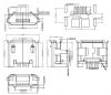 Micro USB Socket 5 Pins Connector USB Connector mini USB factory