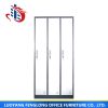 3 door high quality home wardrobe, steel cheap storage wardrobe