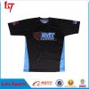 Wholesale custom sublimation full dye printing black baseball tops/jerseys