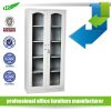 Factory Price office two glass doors metal storage filing cabinets with shelves