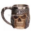 3D Skull Mugs Wolf Knight Tankard Dragon Cups