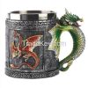 3D Skull Mugs Wolf Knight Tankard Dragon Cups