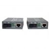 1 Pair 10/100Mbps Fiber Optic Single Mode Single Fiber Media Converter