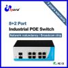 10/100/1000Mbps 10 port industrial Layer 2 managed  poe  switch  2 sfp port support VLAN