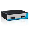 10/100Mbps 2 port  industrial poe media converter/poe switch 1 single fiber port