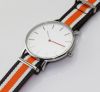 new design ultra thin watches men Japan movt quartz watch stainless steel back with high quality genuine leather