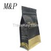 kraft paper stand up pouch aluminum foil coffee bag