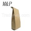 kraft paper stand up pouch aluminum foil coffee bag