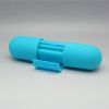 Pill shape portable mini sense induction vibration speaker with dock station 