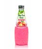 Basil Seed Drink with Fruit Flavor 290ml Glass Bottle