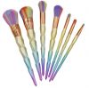 Professional 7PCS Color Mermaid Diamond makeup brushes Eyebrow Eyeliner Blush Blending Contour Foundation Cosmetic Makeup Brush Set DHl Ship