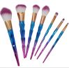 Professional 7PCS Color Mermaid Diamond makeup brushes Eyebrow Eyeliner Blush Blending Contour Foundation Cosmetic Makeup Brush Set DHl Ship