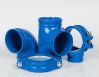 UL FM Approved (Lining Plastic) Ductile Iron Grooved Pipe Fittings