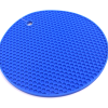 Non-stick heat resistant kitchen honeycomb drying silicone mat