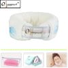 Qsupport Travel Neck Pillow with adjustable sticky fastener, washable cover &amp; Travel Bag, Box Package