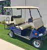 2017 Blue LSV Evolution EV Golf Cart Car Classic 4 Passenger seat street legal 