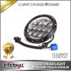 105W 7 inch Round LED Headlight with DRL for Wrangler 07-15 TJ JK Hummer Harley Davidson Motorcycle FJ Driving Headlamp