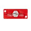 low cost used one time labels self adhesive shock label for logistic t