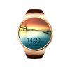 Kingwear KW18 smart watch phone Round Dial MTK2502 Music Pedometer Sedentary Reminder Anti-lost Bluetooth 4.0 Heart Rate Monitor Remote Camera