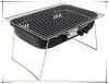 Folding charcoal mini bbq grill