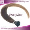 Pre bonded Hair Extension T4/27#, 100% Remy Human Hair