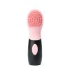 Pink CNV Electric Ultrasonic Face Cleansing Facial Brush Silicone Facial Brush, Cleanser and Massager - Waterproof, Vibrating Sonic Facial Cleansing System, 8000RPM