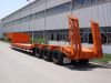 3 Axle Low Bed Semi Trailer 60T lowboy trailer for sale