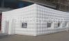 Inflatable cube tent